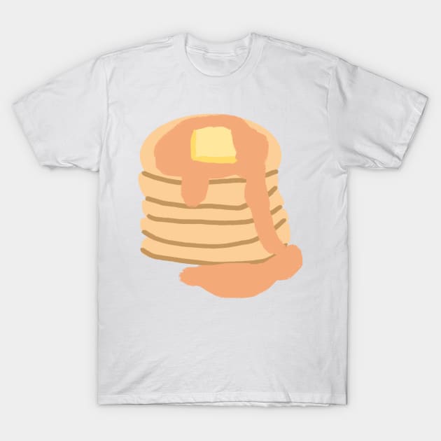 Buttered Pancakes T-Shirt by Usagicollection